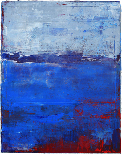o.T. 2014, 50 x 42 cm, Kaltnadelradierung